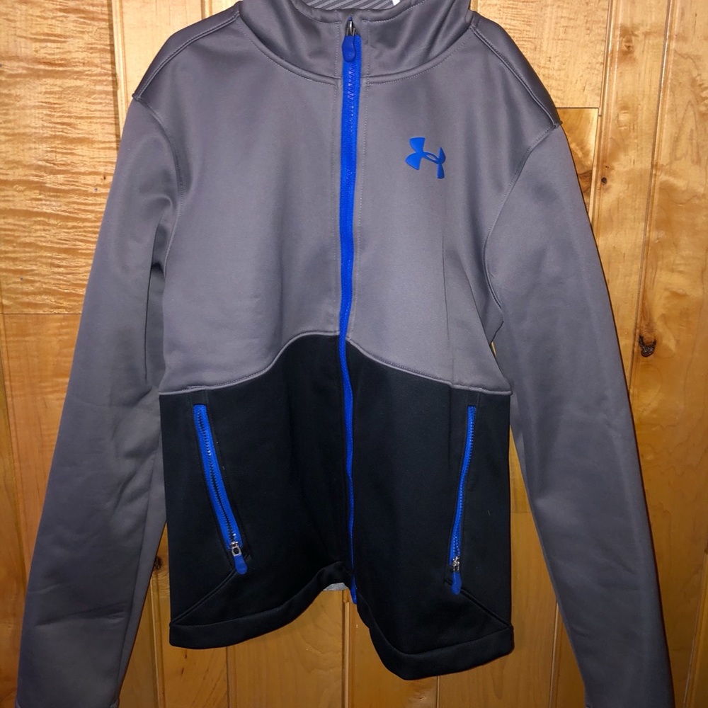 under armor zip up